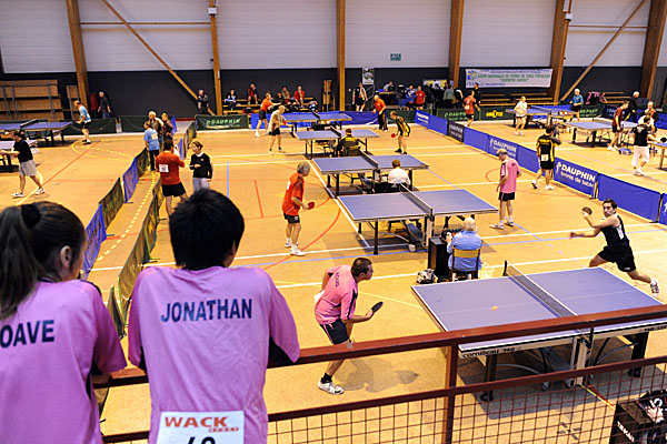 RENCONTRE SPORTIVE NATIONALE DE TENNIS DE TABLE "CORENTIN CARIOU" ET "MARCEAU FLANDRE" 2010